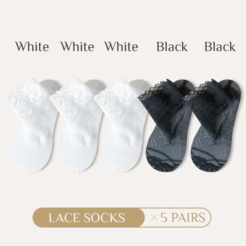 ElegantiStep™ Non-slip breathable lace socks