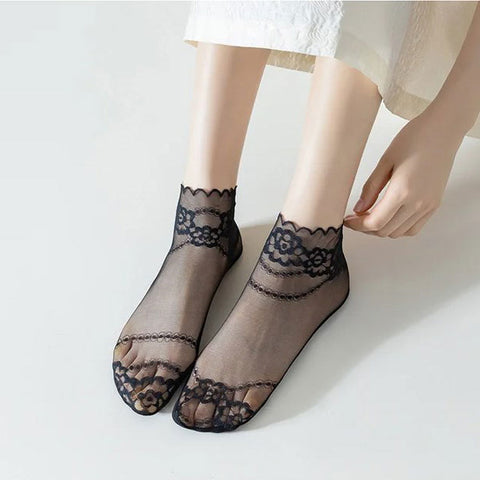 ElegantiStep™ Non-slip breathable lace socks