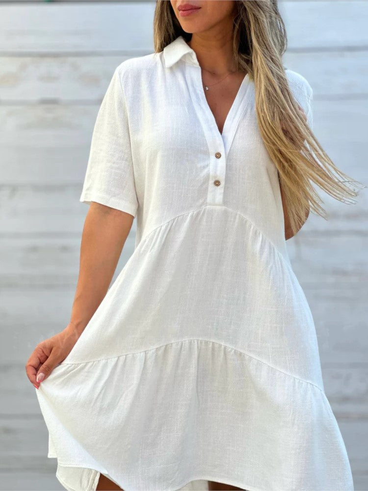 Eliza Philips™ Loose dress with buttons