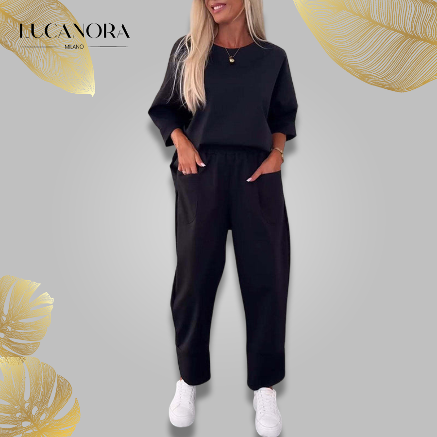 Emmie Moreau™ Set of top and trousers with pockets