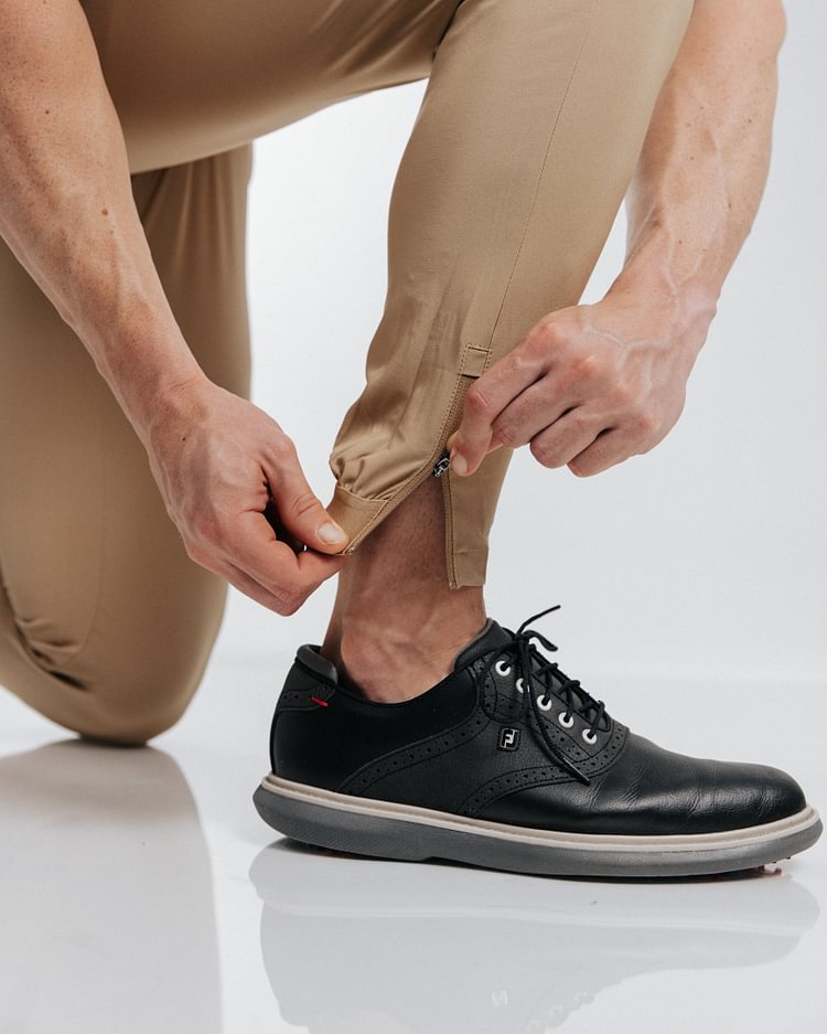 Erminio Costa™ Ankle Zip Slim Fit Joggers