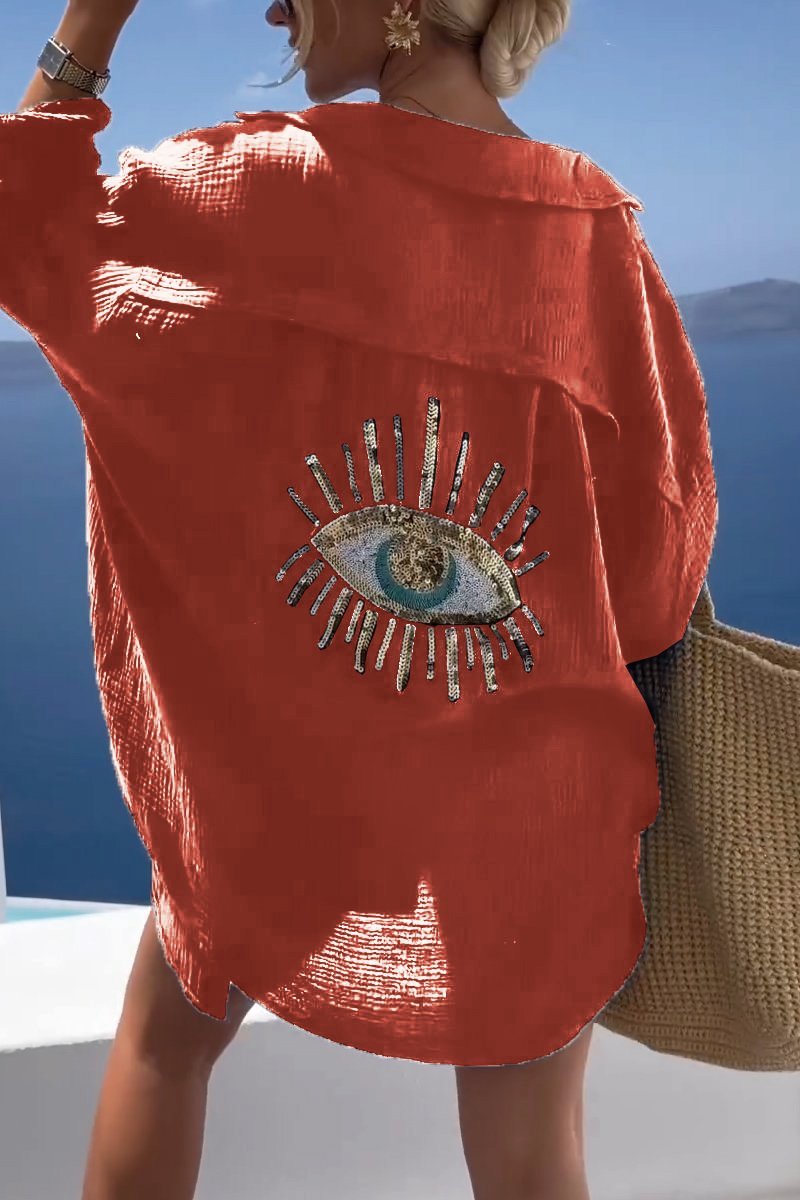 EvilEye+™ Bohemian leisure shirt