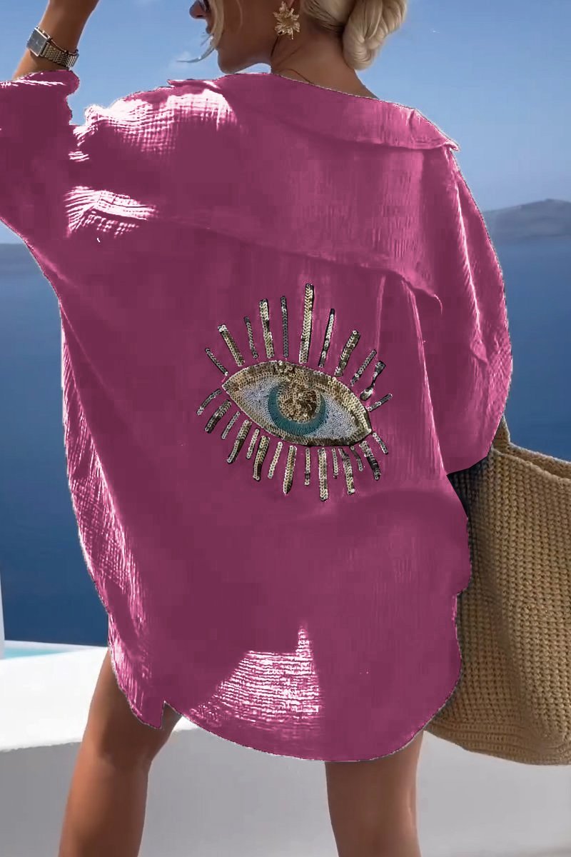 EvilEye+™ Bohemian leisure shirt