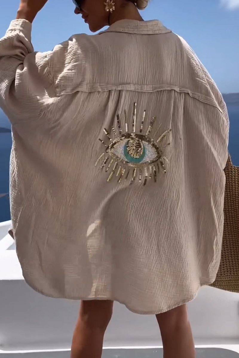 EvilEye+™ Bohemian leisure shirt