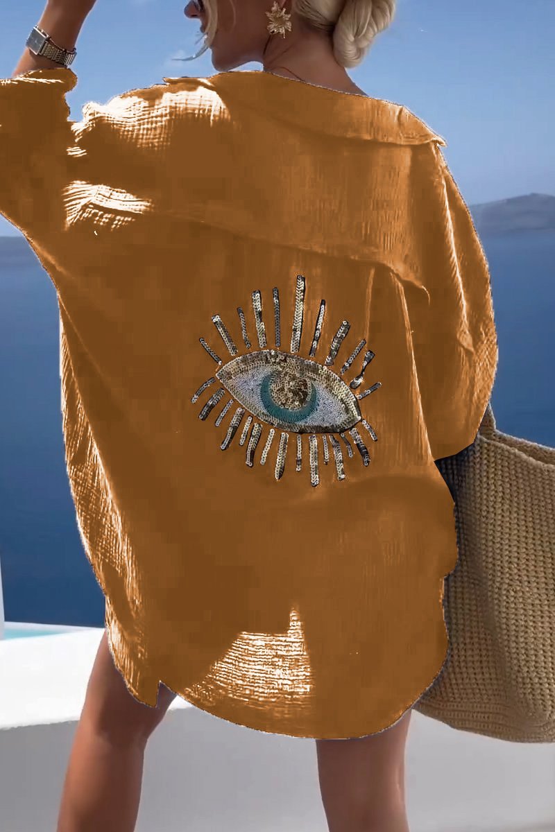 EvilEye+™ Bohemian leisure shirt