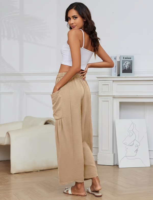 Flora Nunno™ Women's Casual Wide Leg Pants