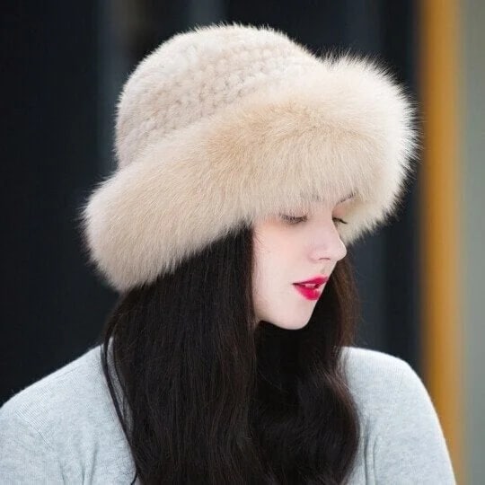 FurBelle™ Women's winter furry hat
