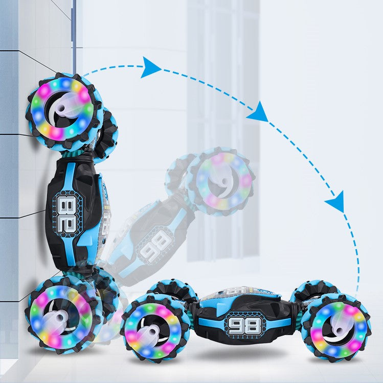 GestoRacer™ Gesture Sensing RC Stunt Car with Lights and Music