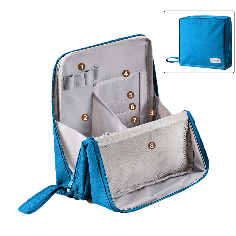 GlowPort™ Organized Travel Make-Up Bag