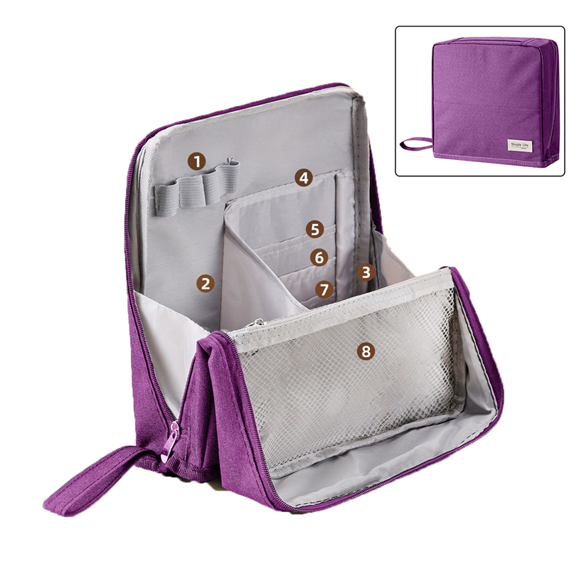 GlowPort™ Organized Travel Make-Up Bag