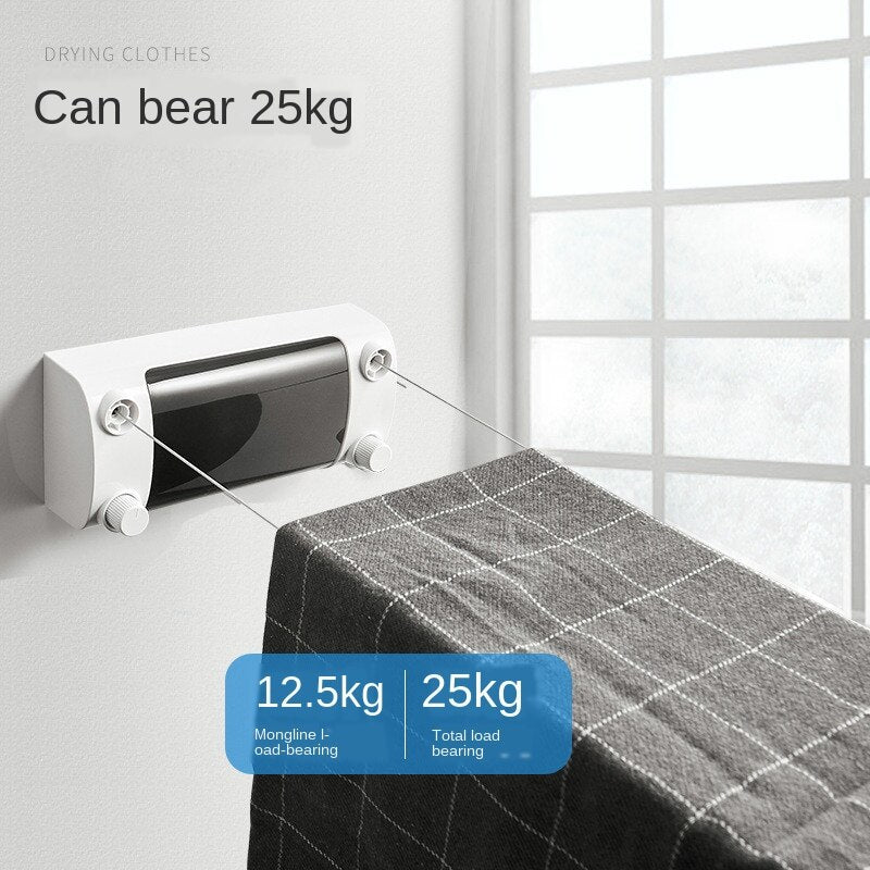 FlexiDry™️ Clothes drying line made of stainless steel