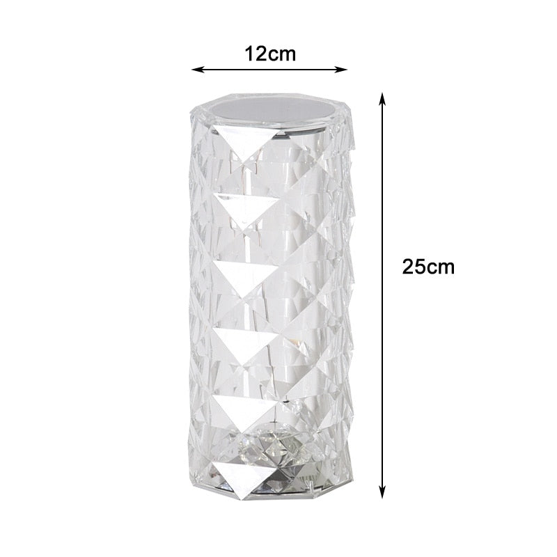 CrystalRosé™ Magical LED crystal rose