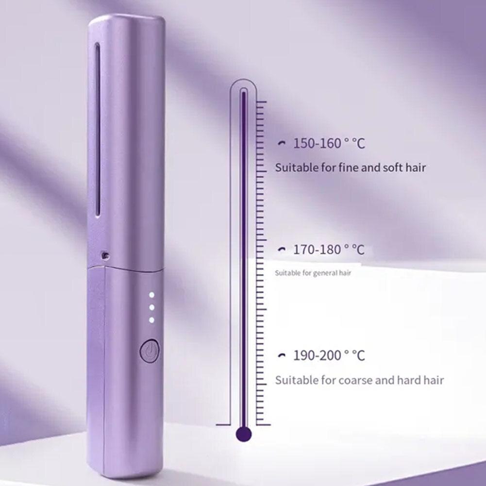 Mini GlamSet™️ Electric comb / Mini curling iron and straightener 2 in 1