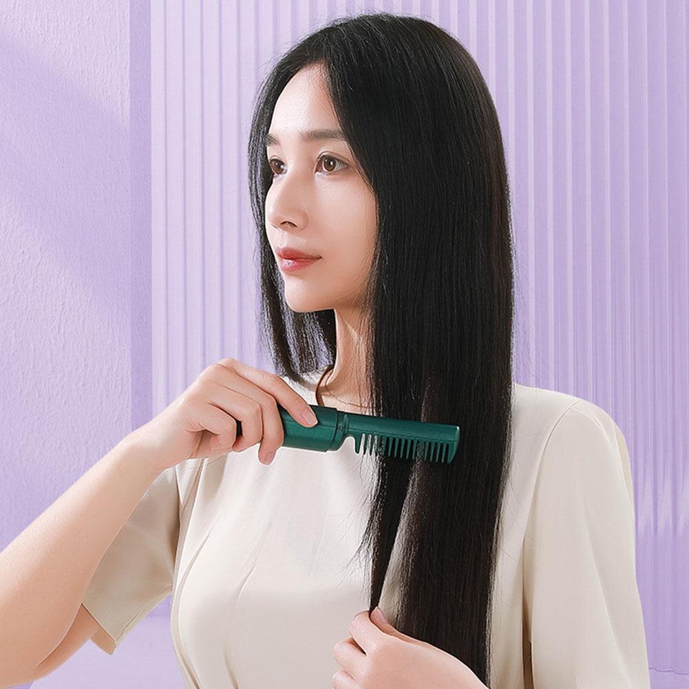 Mini GlamSet™️ Electric comb / Mini curling iron and straightener 2 in 1