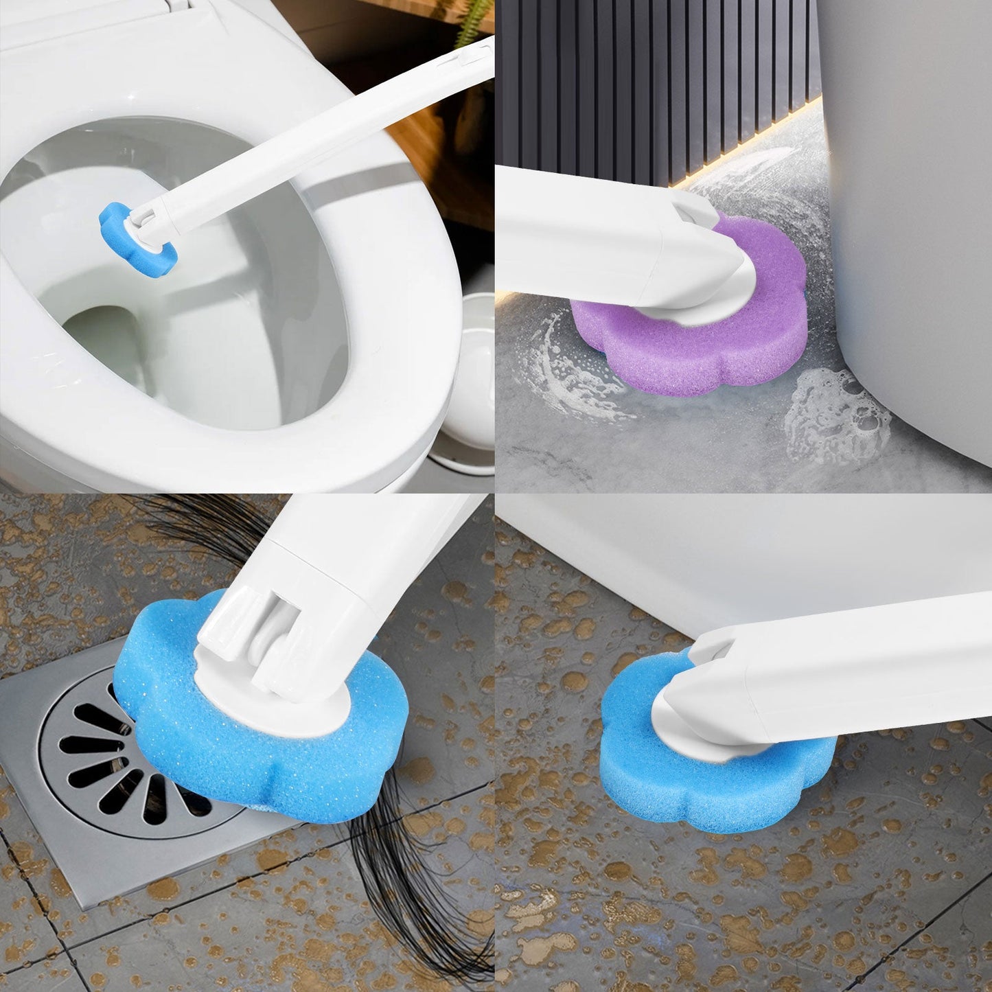 HygieFlush™ Bacteria-free toilet cleaning system