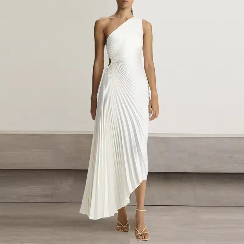 Ida Dominici™ One Shoulder Cut Out Maxi Dress