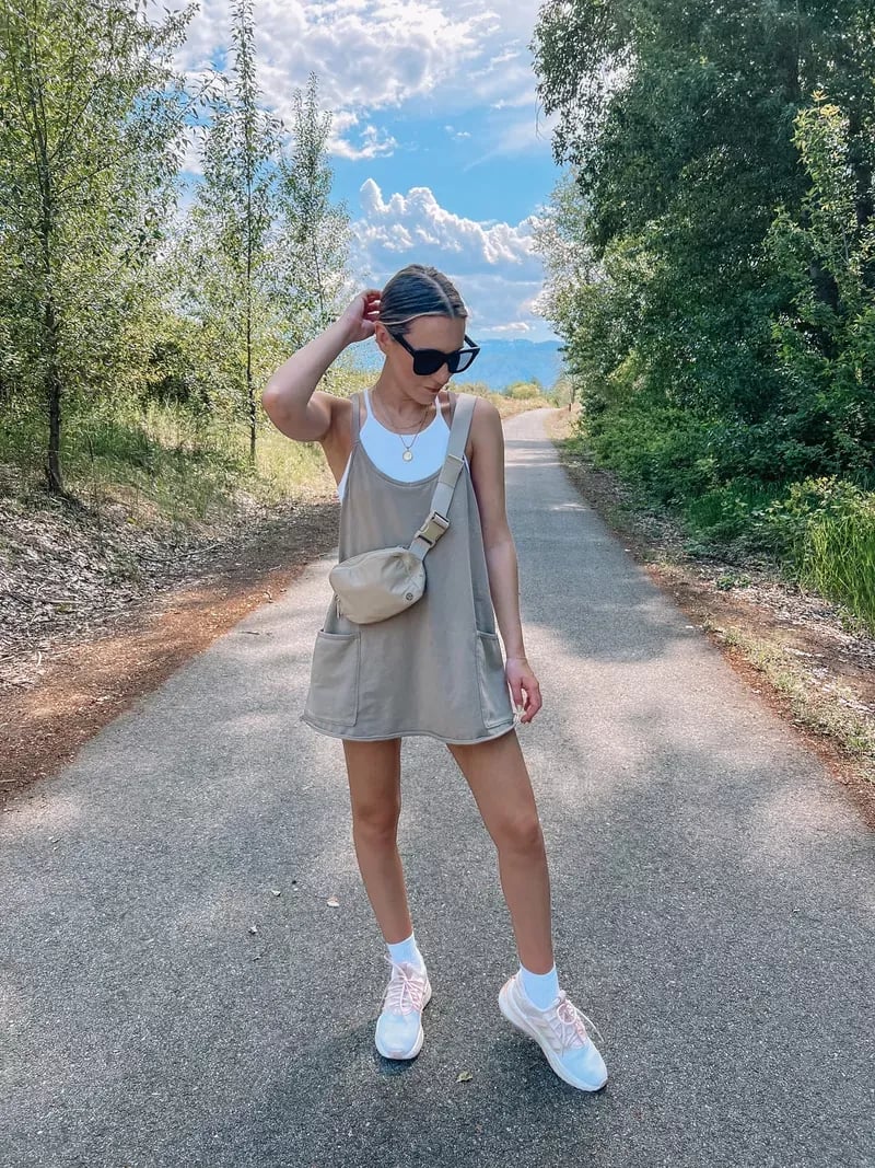 Iona Scipio™ Comfortable Off Shoulder Mini Dress with Inserted Shorts