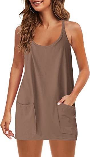 Iona Scipio™ Comfortable Off Shoulder Mini Dress with Inserted Shorts