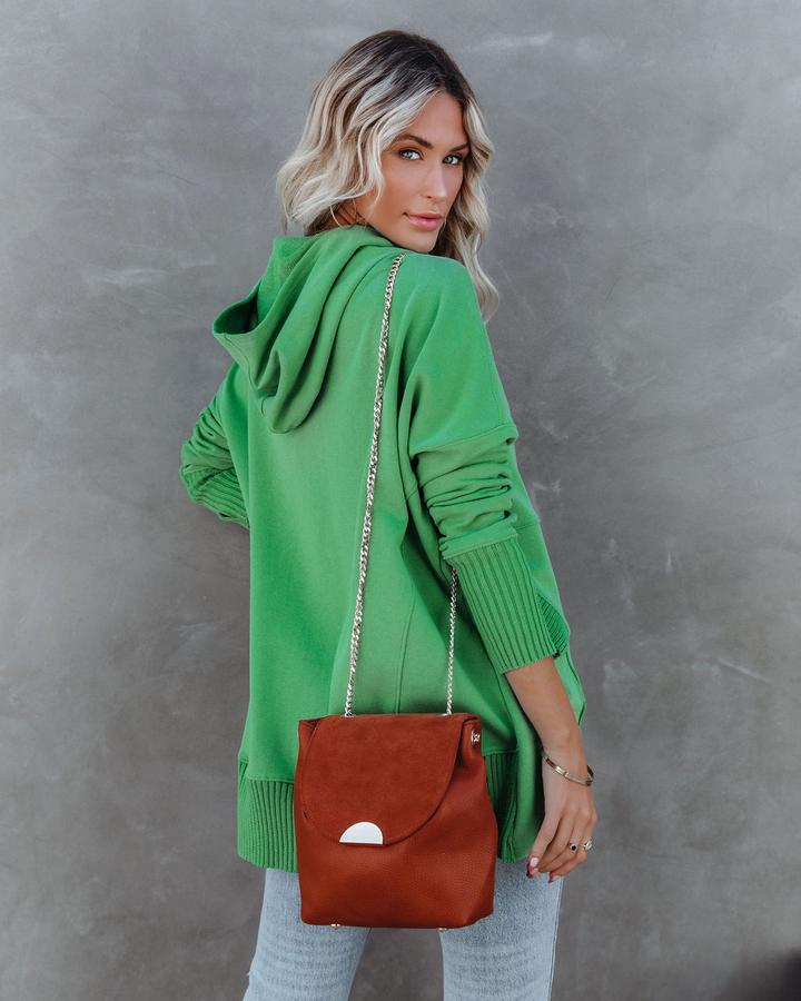 Fina Piccio™️ Oversized sweatshirt with hood and thumbholes