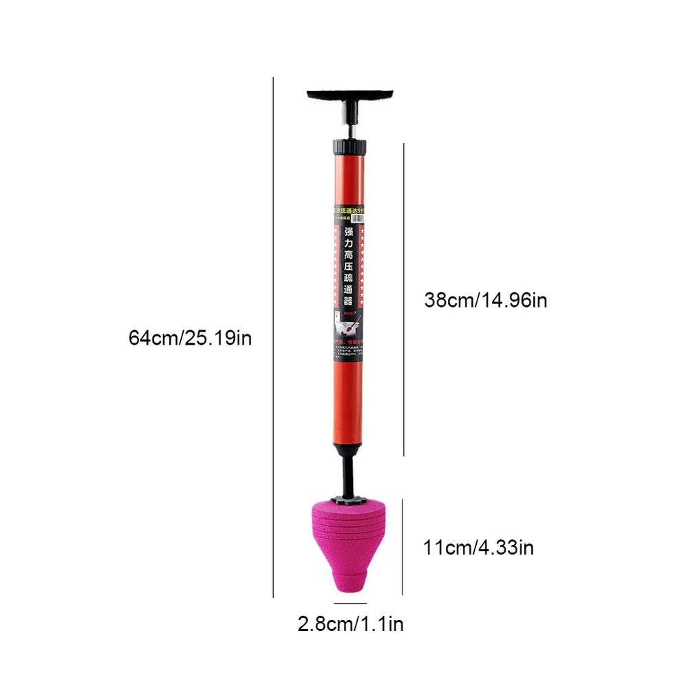 JetLoo™ Quick blast toilet unclogger