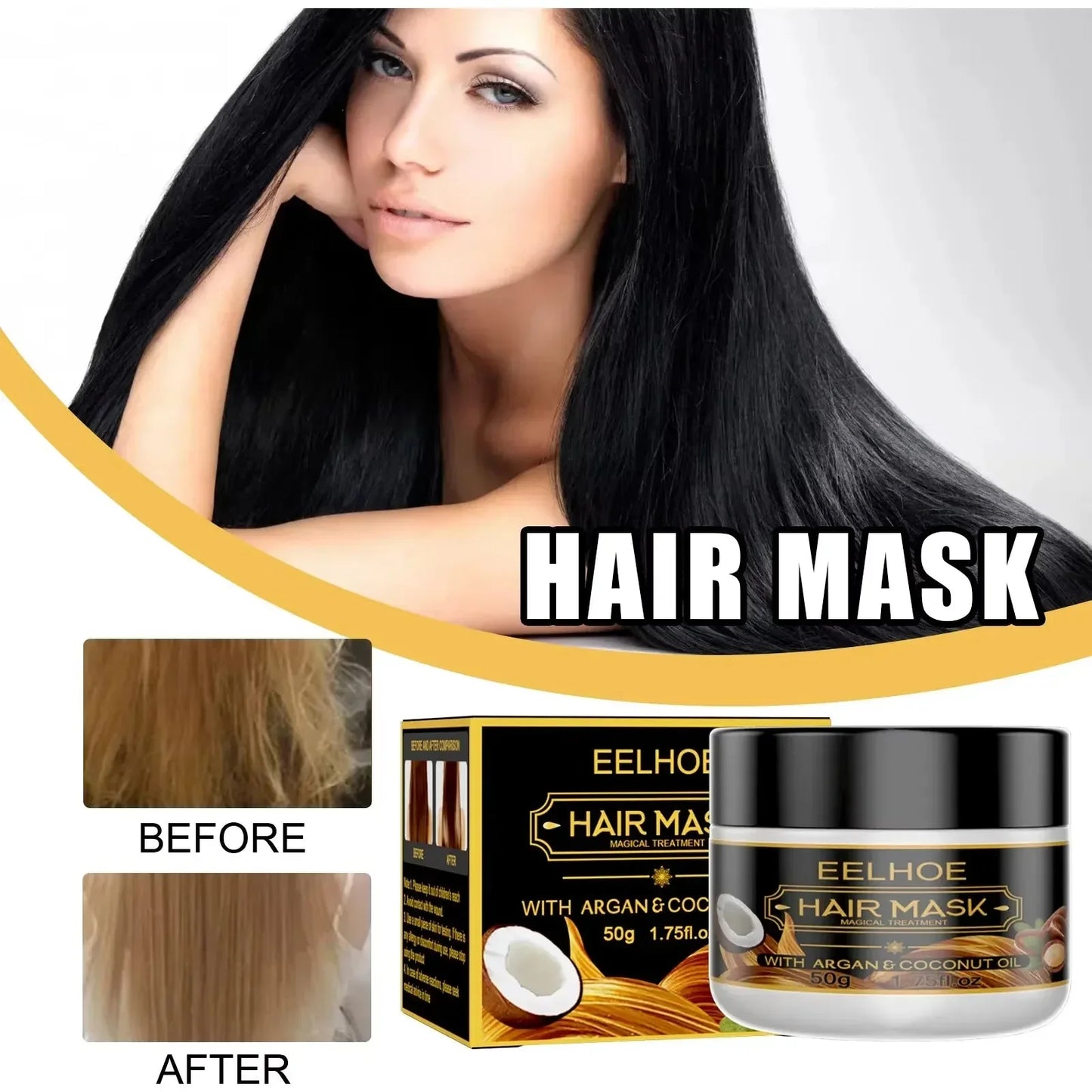 KeratinCure™ Hair restoration mask