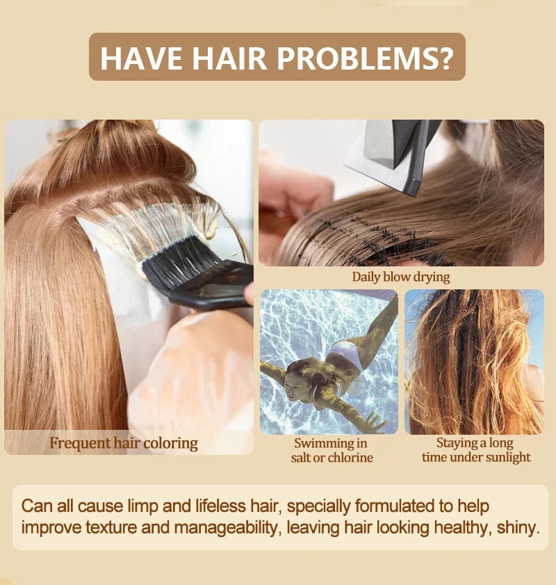 PURE™ Keratin hair mask | Shiny and healthy hair in seconds! (1+1 FREE)
