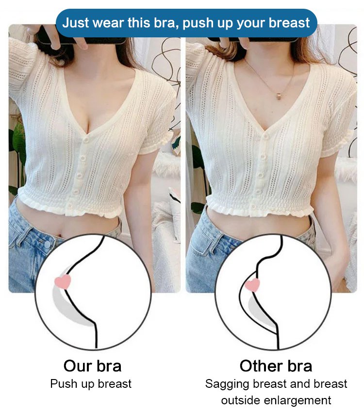 LaceLuxe™ Women's Lace Ice Silk Bra