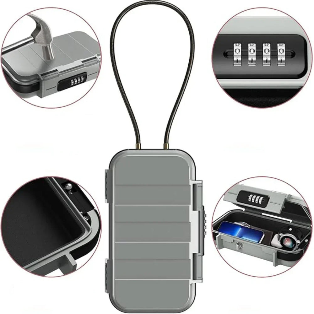 Locksy™ Secure Travel Lockbox