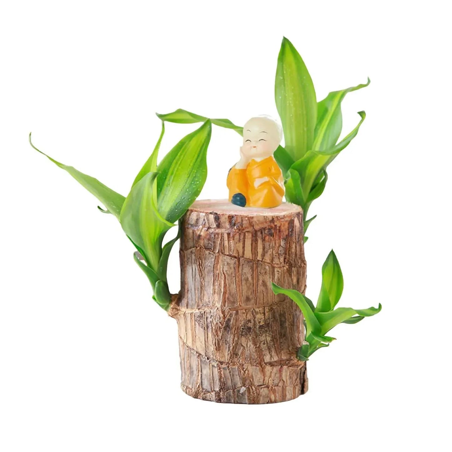 LuckyWood™ Wooden plant in a pot