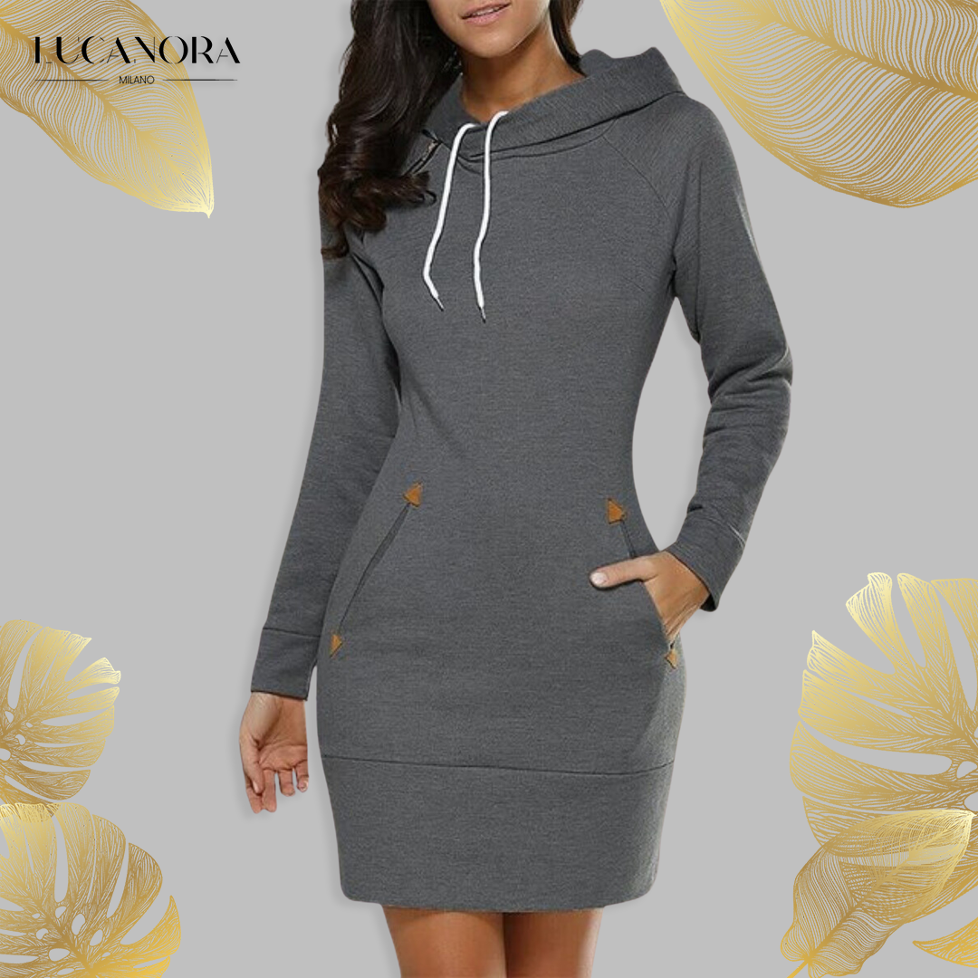 Margot™ Casual sweater dress with pockets