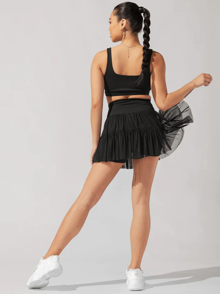 MissTennis™ Bound skirt with pockets