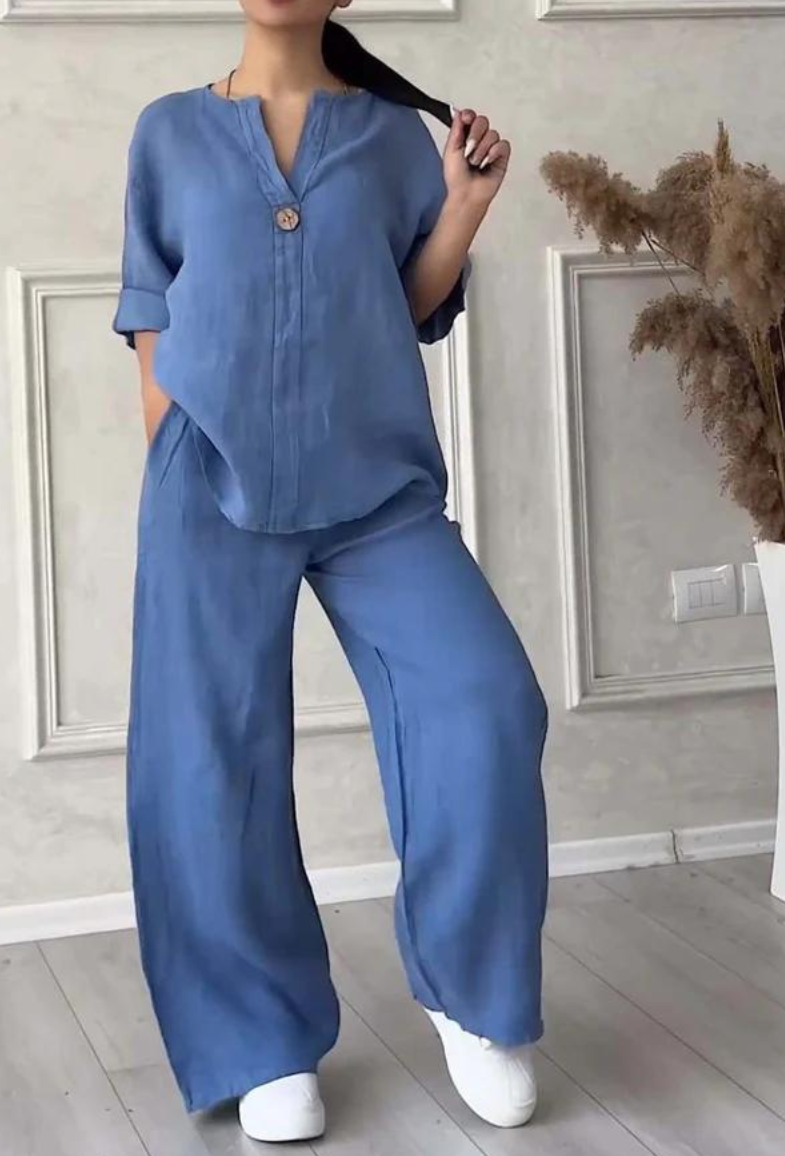 Myra Brown™ 2 pieces of casual summer ensemble