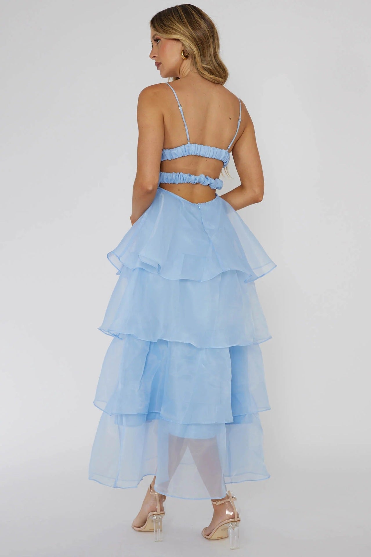 Nina Vidal™ Maxi ruffle dress