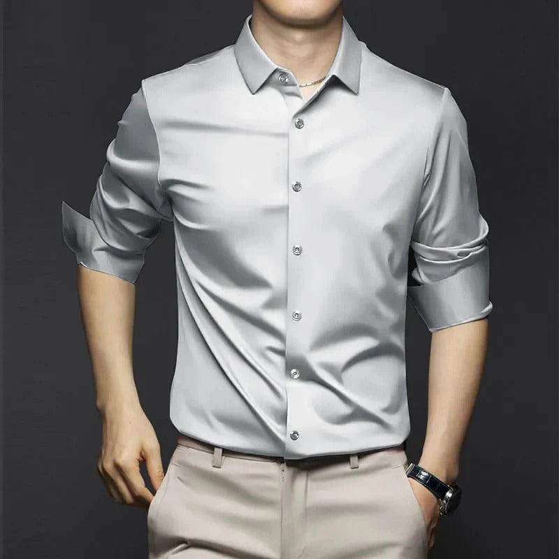 Nino Pannullo™ Men's Classic and Elegant Wrinkle Resistant Shirt