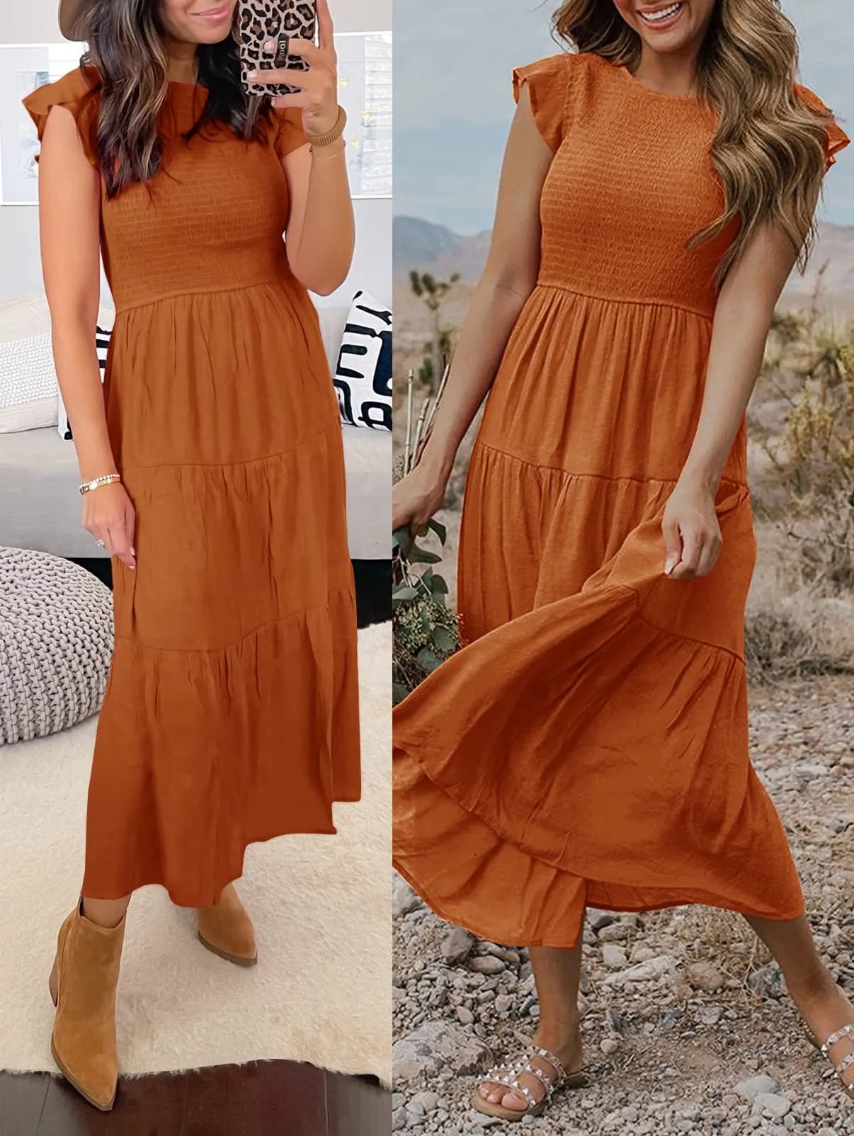 Paige Ray™ Casual summer midi dress d