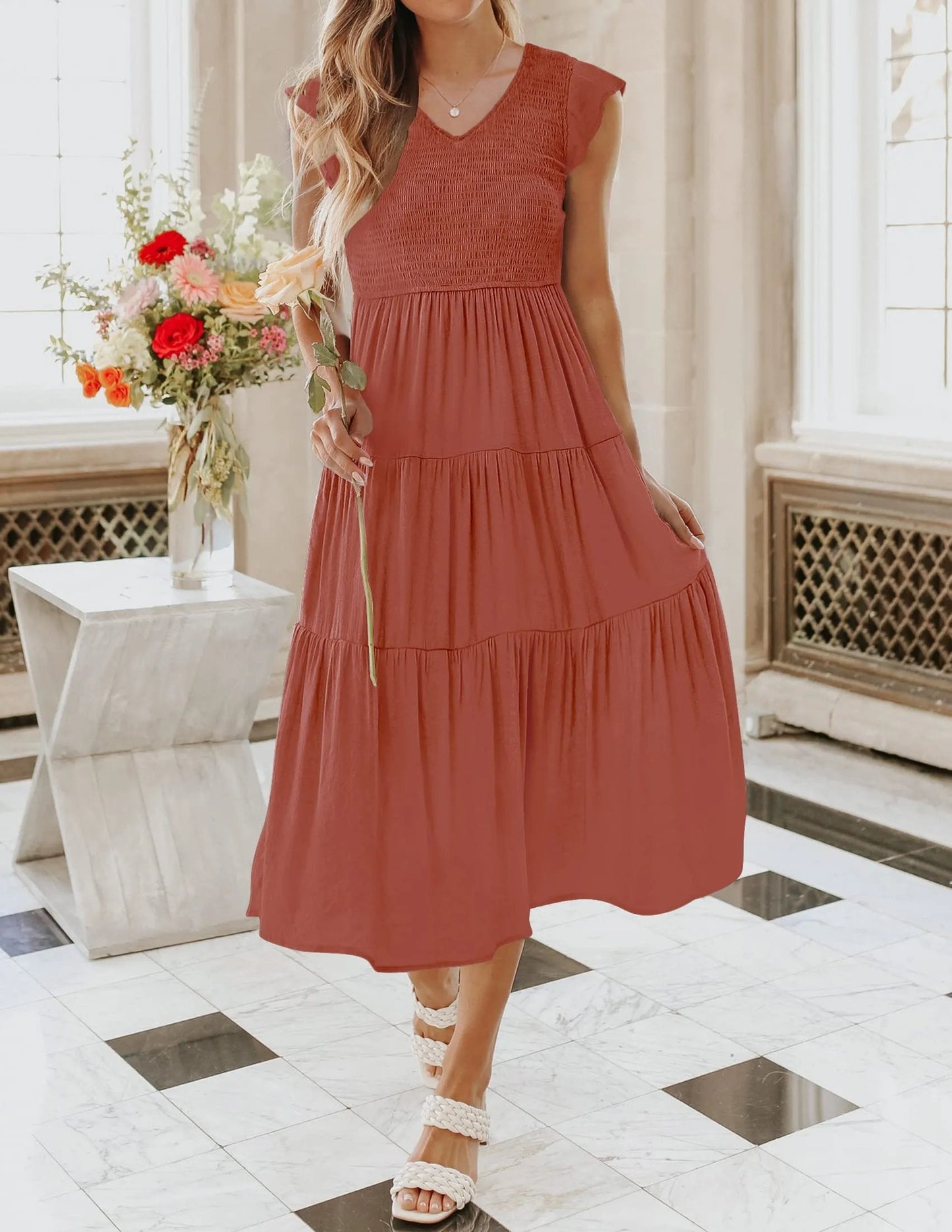 Paige Ray™ Casual summer midi dress d