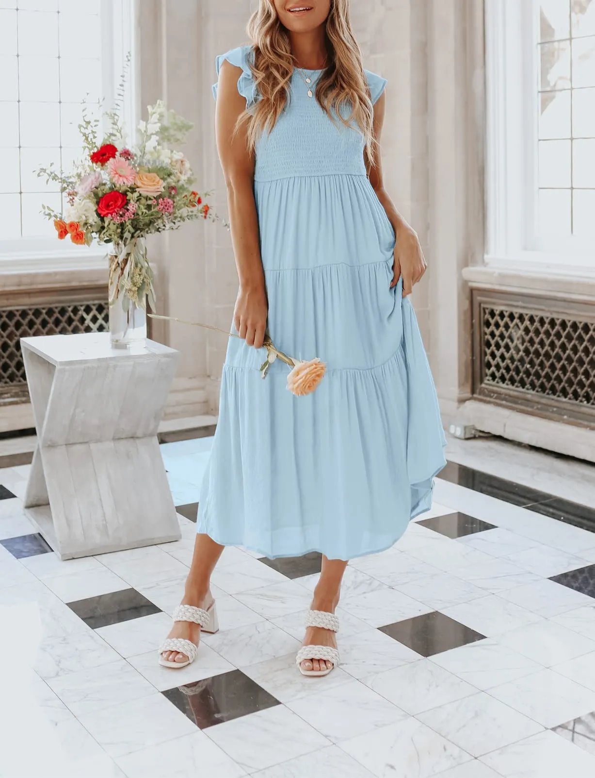Paige Ray™ Casual summer midi dress d