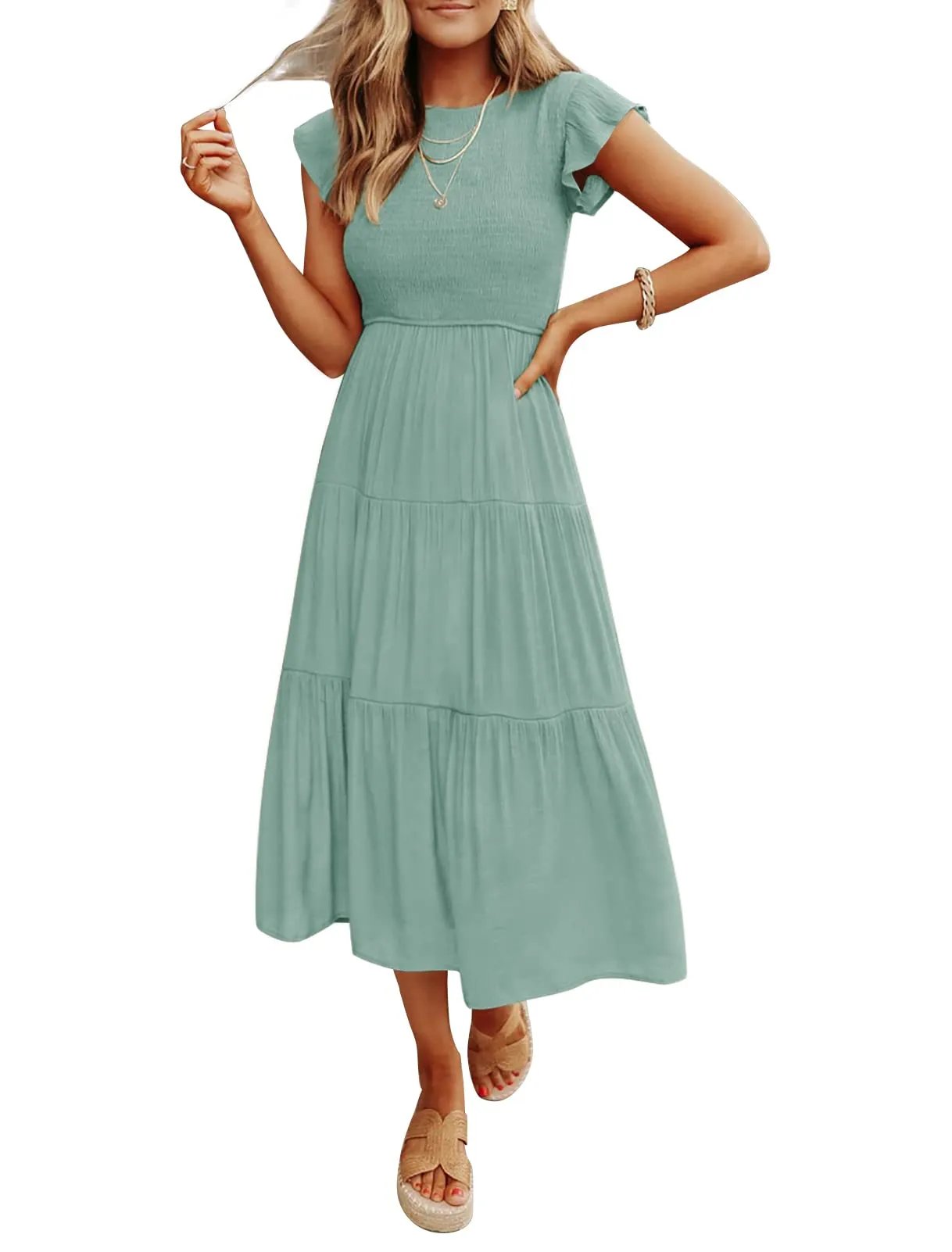 Paige Ray™ Casual summer midi dress d