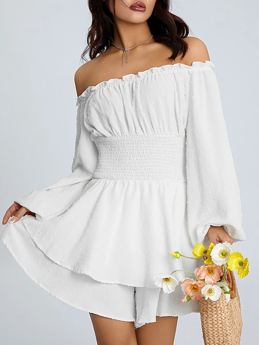 Paule Comtois™ Romper dress without shoulders