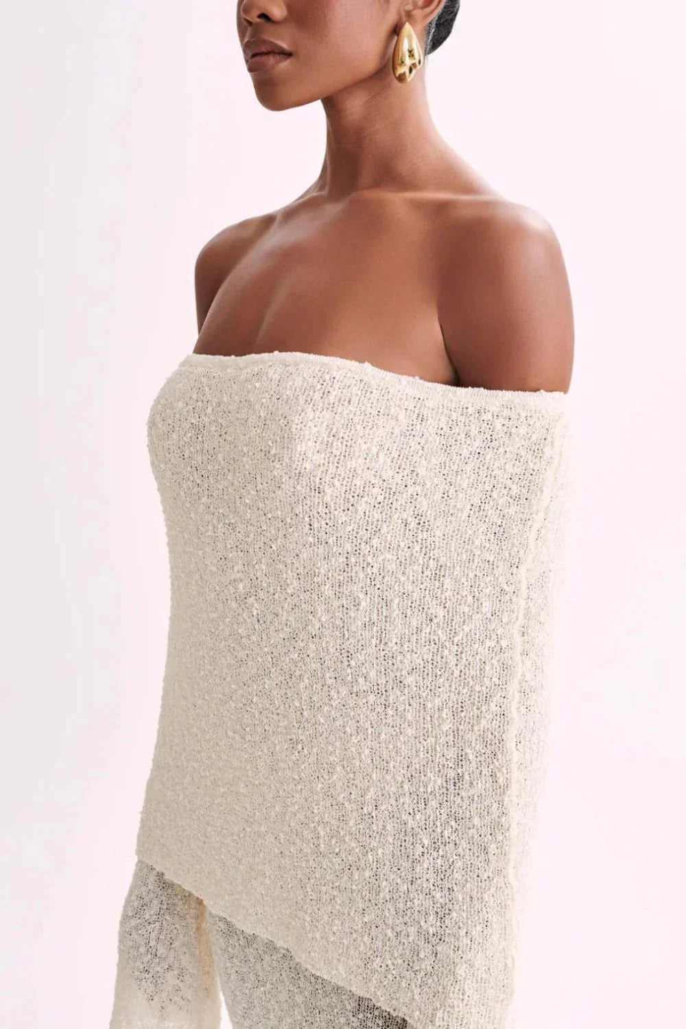 Pia Furlan™ Long elegant off-shoulder dress