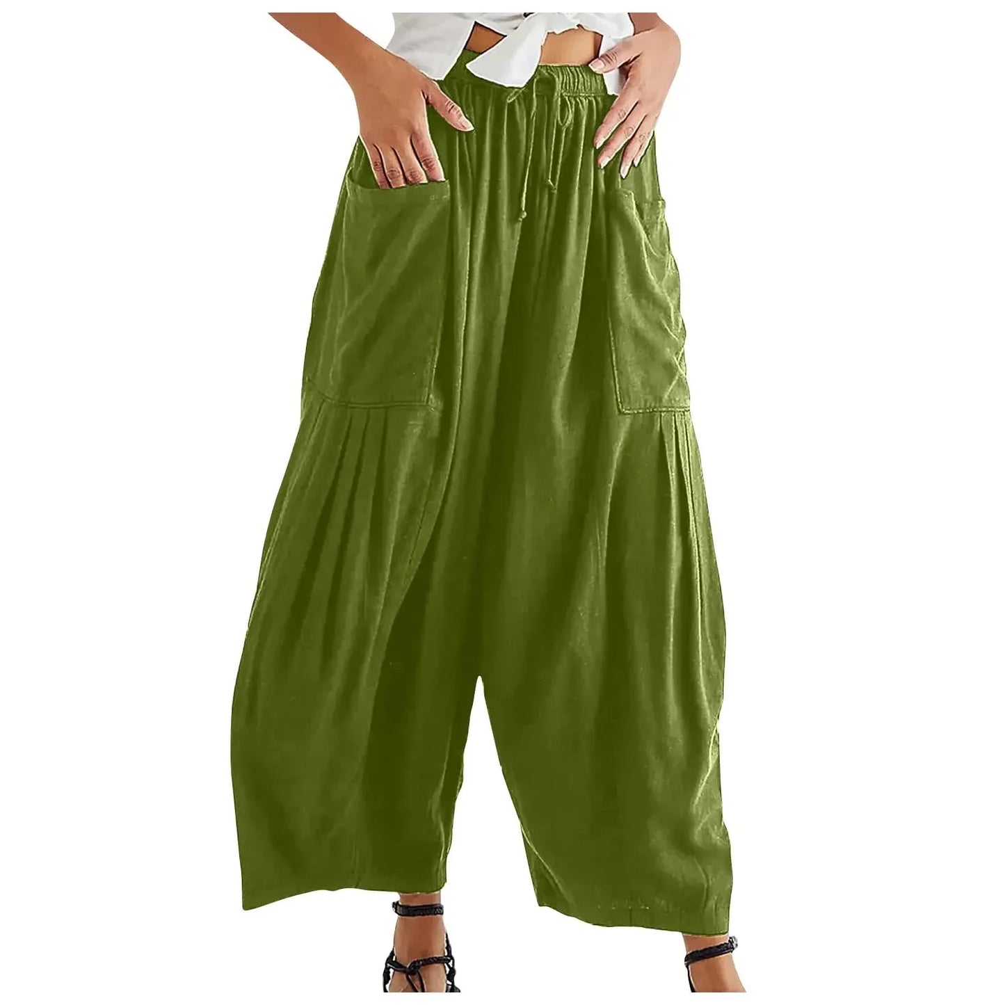 Quin™ Plus size summer trousers