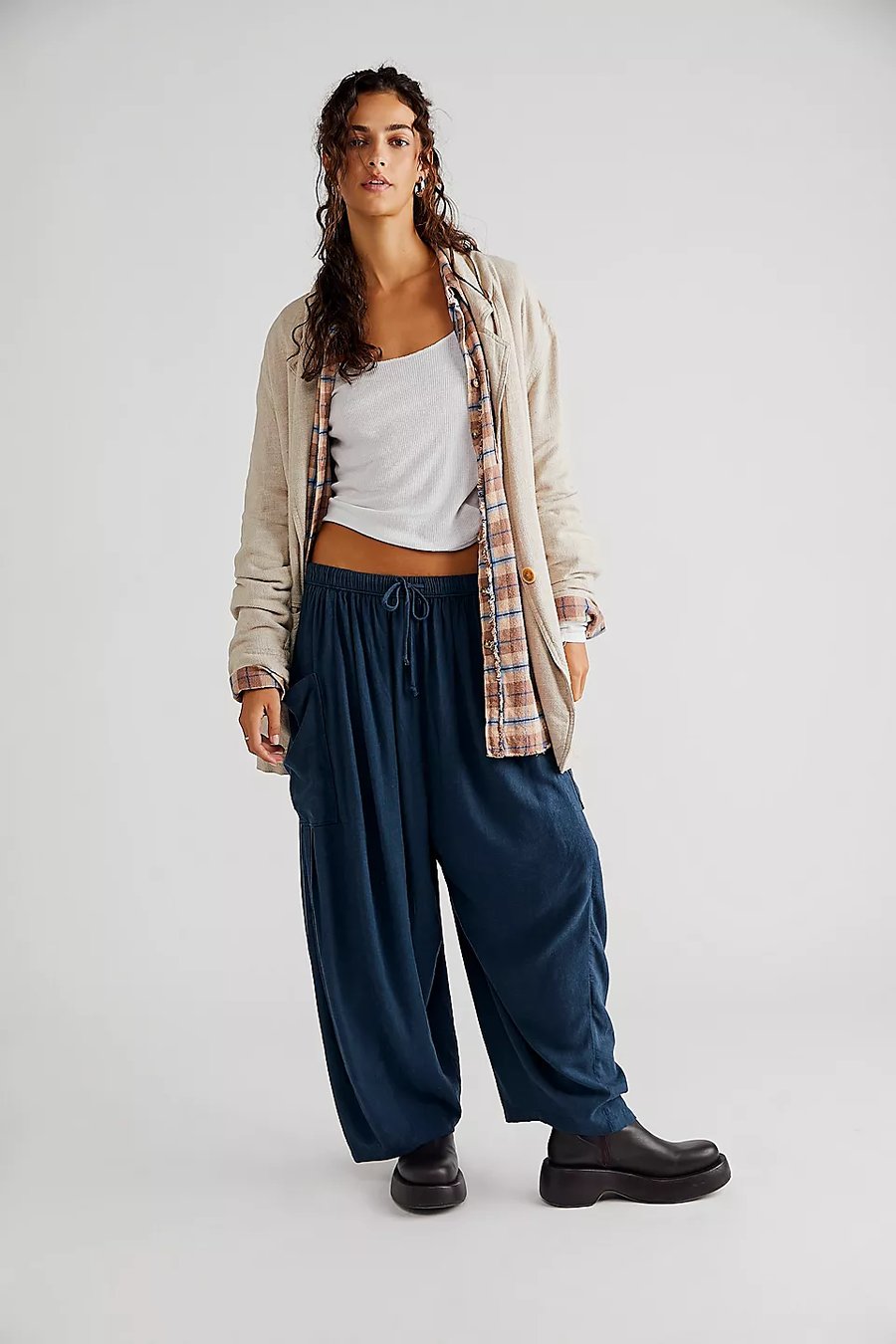 Quin™ Plus size summer trousers