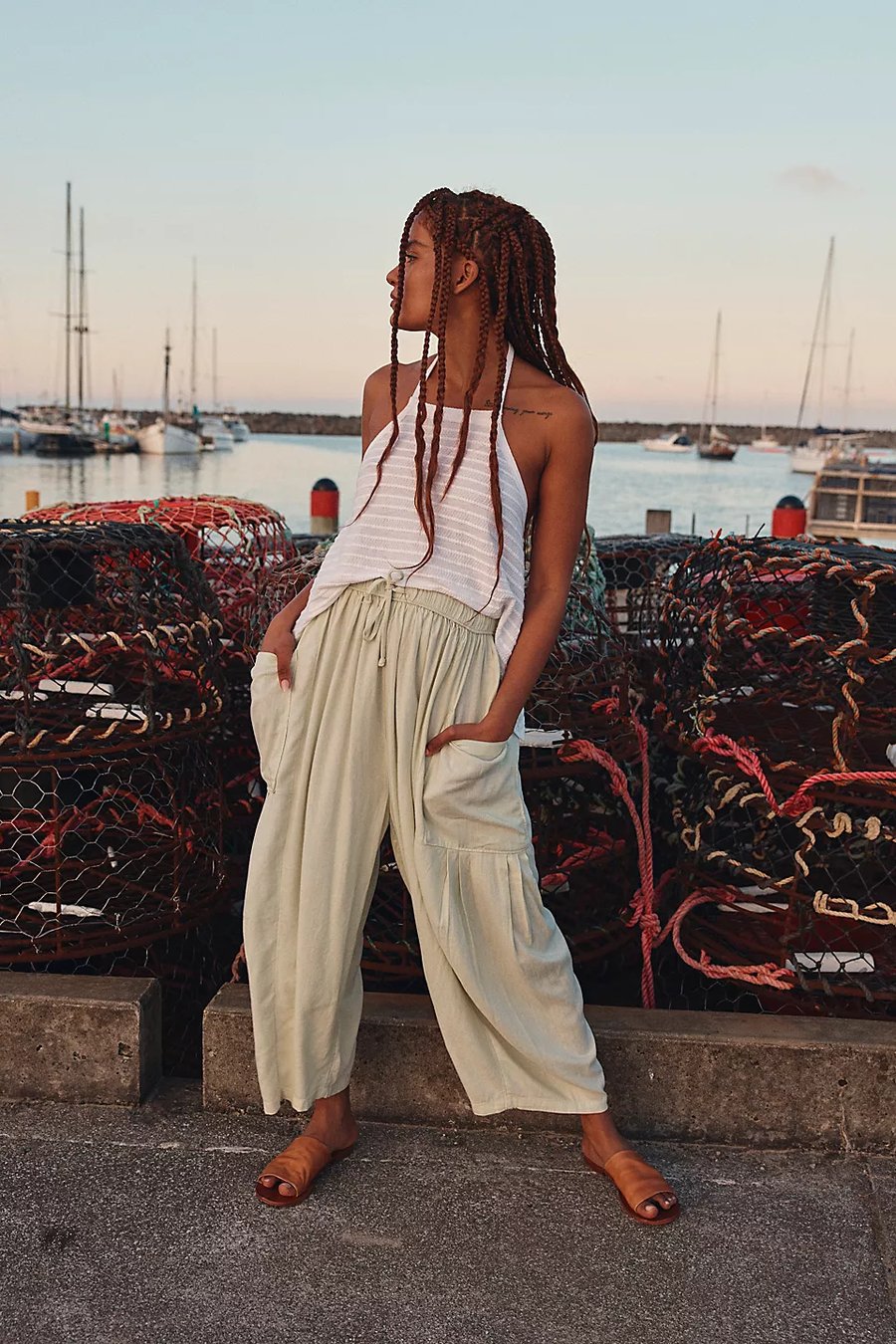 Quin™ Plus size summer trousers