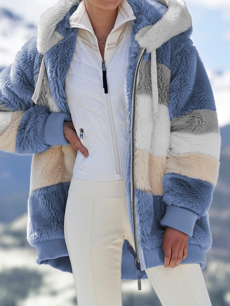 Bella Chaud™ Very comfortable, soft striped jacket