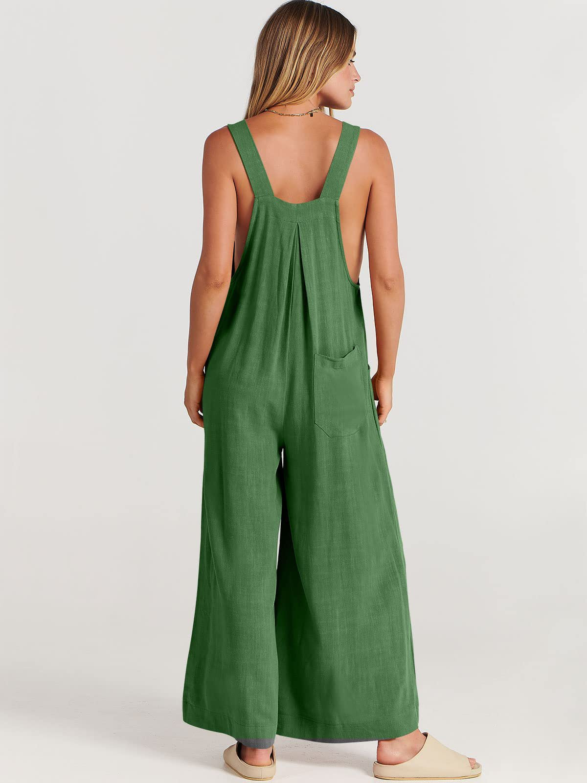 Rosabella Rizzo™️ Sleeveless Jumpsuit with Wide Legs