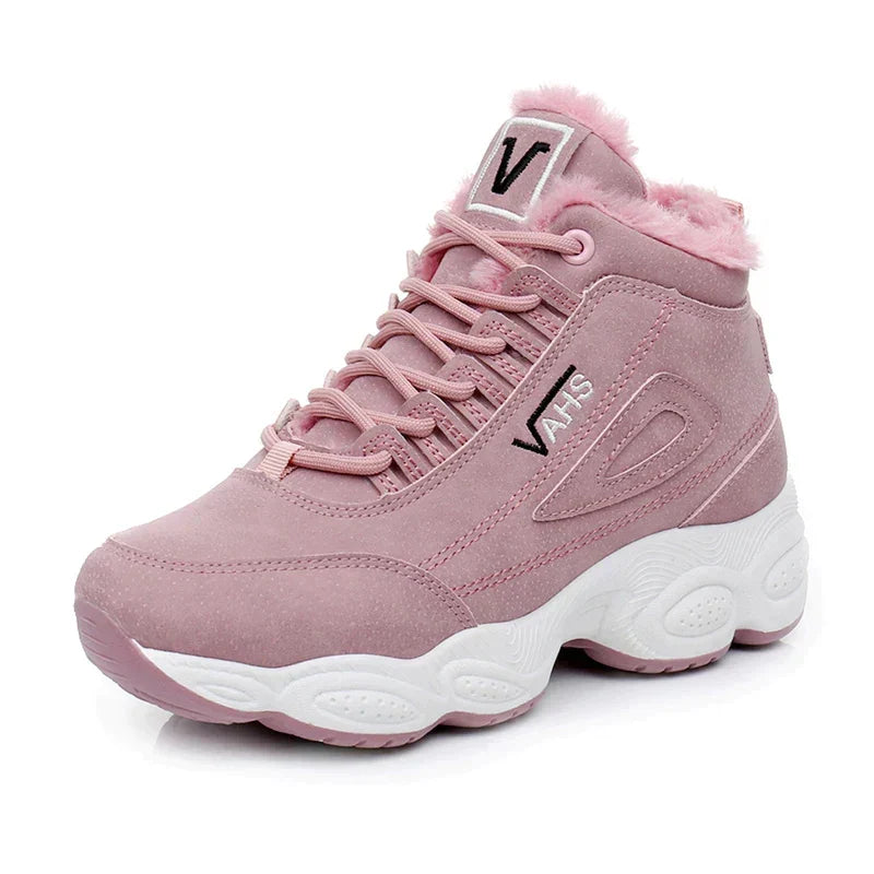 VAHS Fashion™ Fashionable winter fleece walking sneakers
