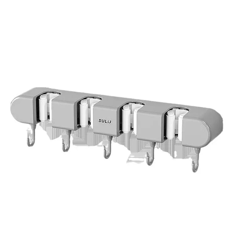 SafeHold™ Multifunctional mop holder with hook