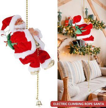 SantaRope™ Rope climbing Santa decoration