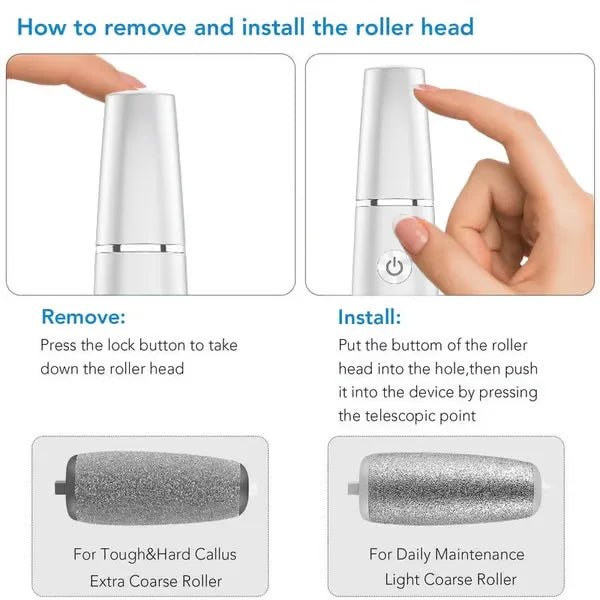 SilkPedi™ Electric Foot File