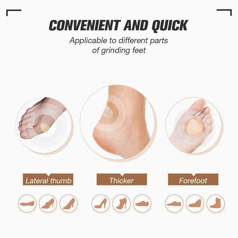 SoleCare™ Heel protection strips